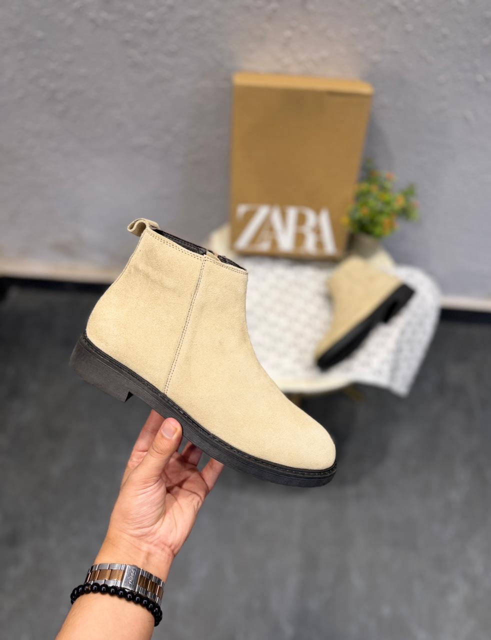 ZARA-Surplus Zippy Boots Z-0