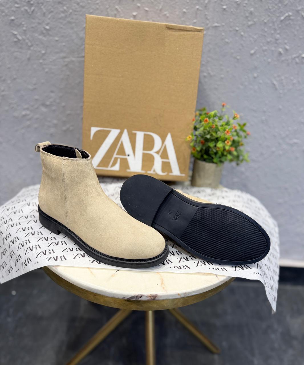 ZARA-Surplus Zippy Boots Z-0
