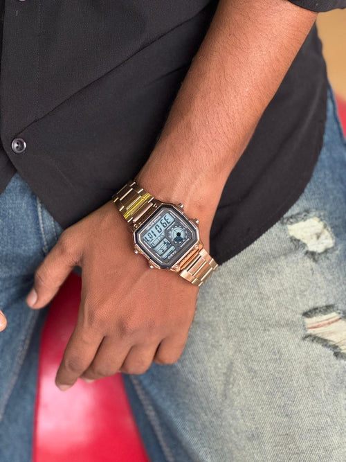 Casio "Royale" AE-1200 Digital World Time – Premium Unisex Edition